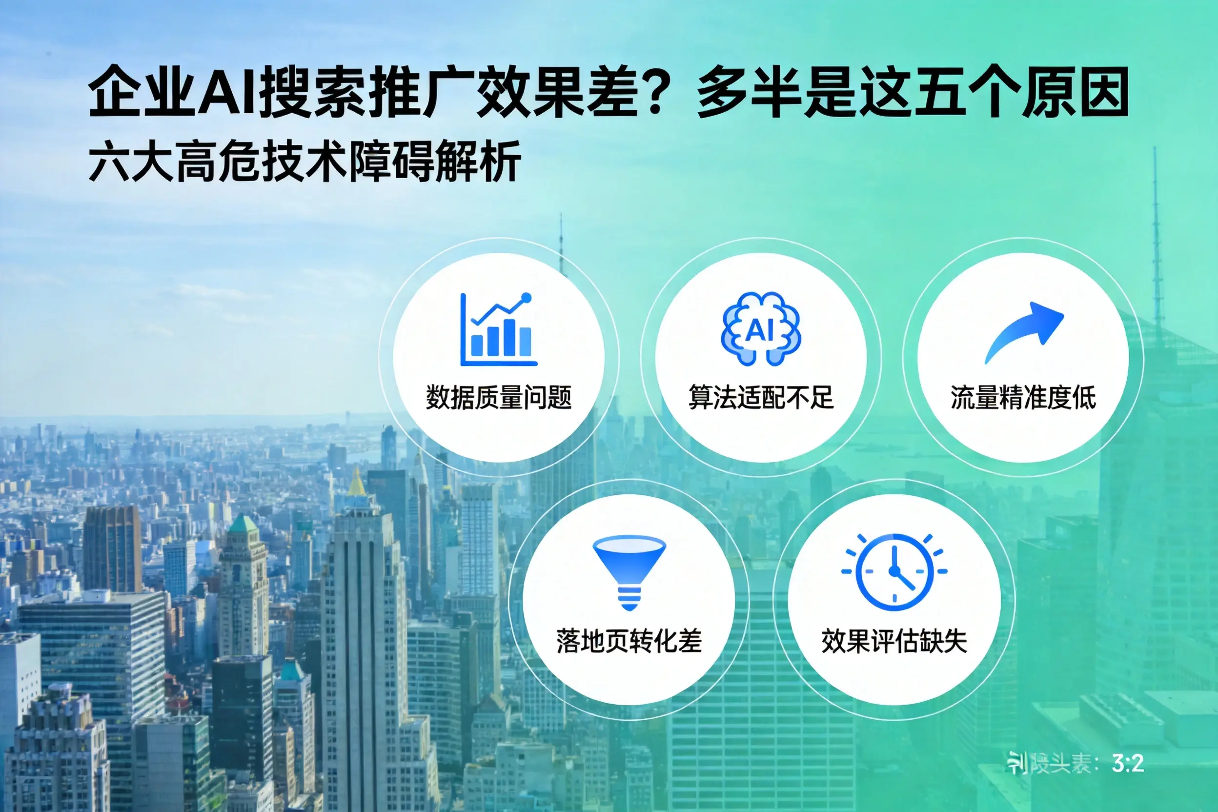 枝江企业AI搜索推广效果差?多半是这五个原因